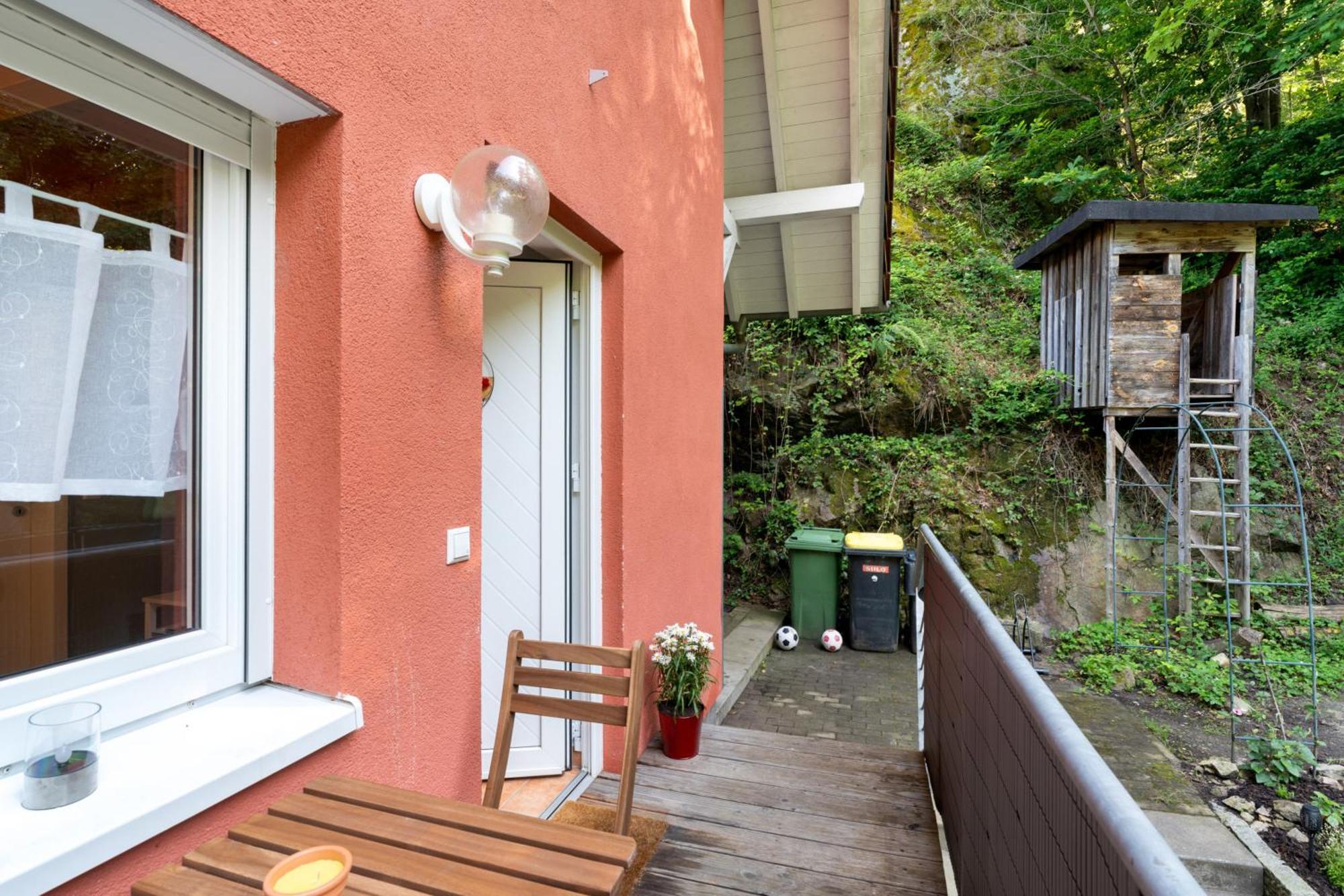 Ferienwohnung Am Hirschfelsen Bühlertal Esterno foto