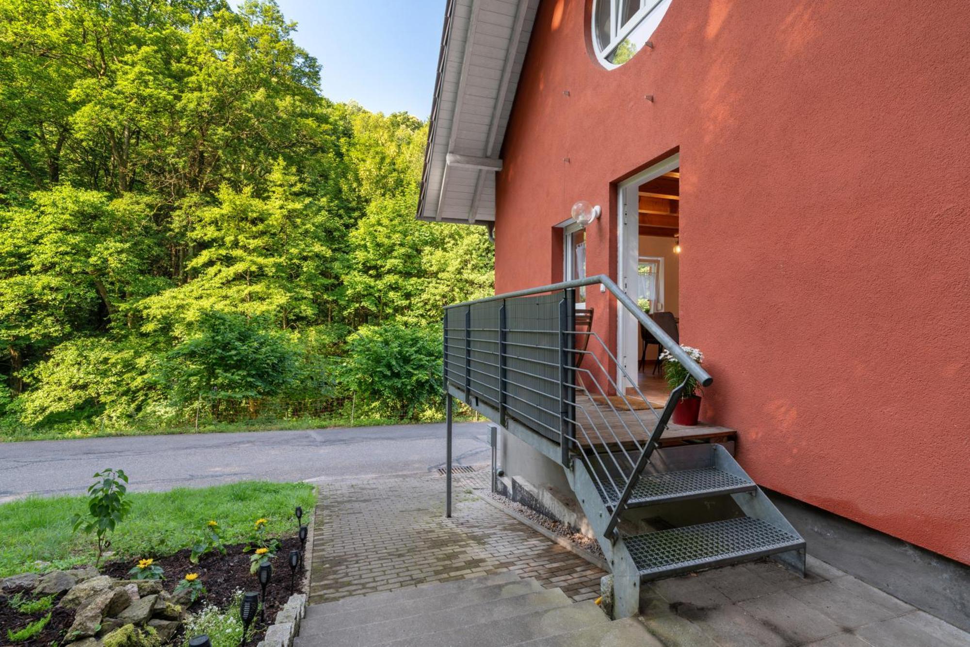 Ferienwohnung Am Hirschfelsen Bühlertal Esterno foto